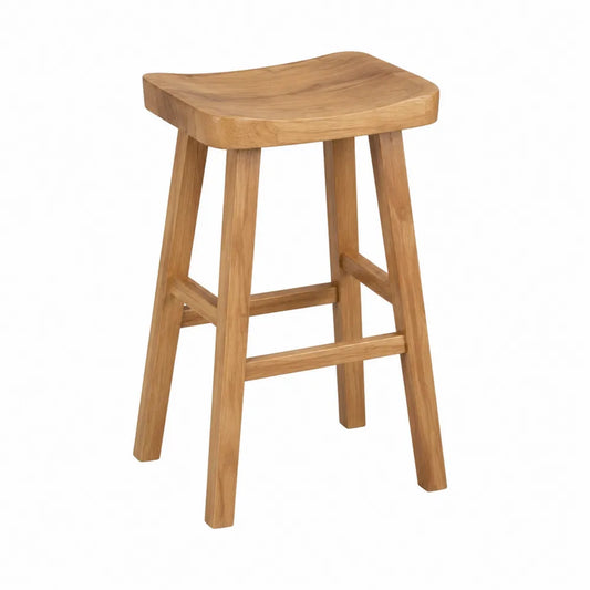 Stołek barowy drewniany 75 cm